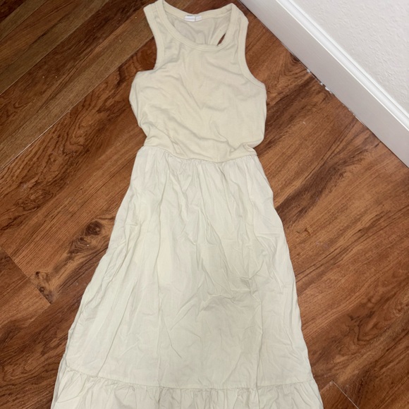 Cream Maxi Dress - Picture 1 of 2
